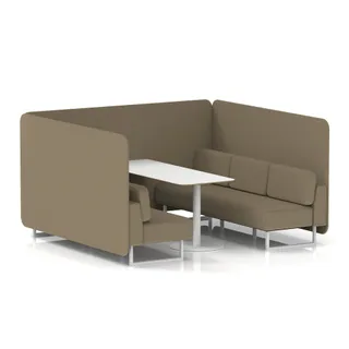 Brixworth Bench Booth in Single Tone