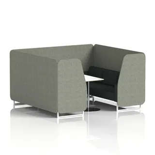 Brixworth Booth in Two Tone