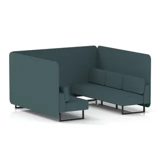 Brixworth Bench Booth in Single Tone