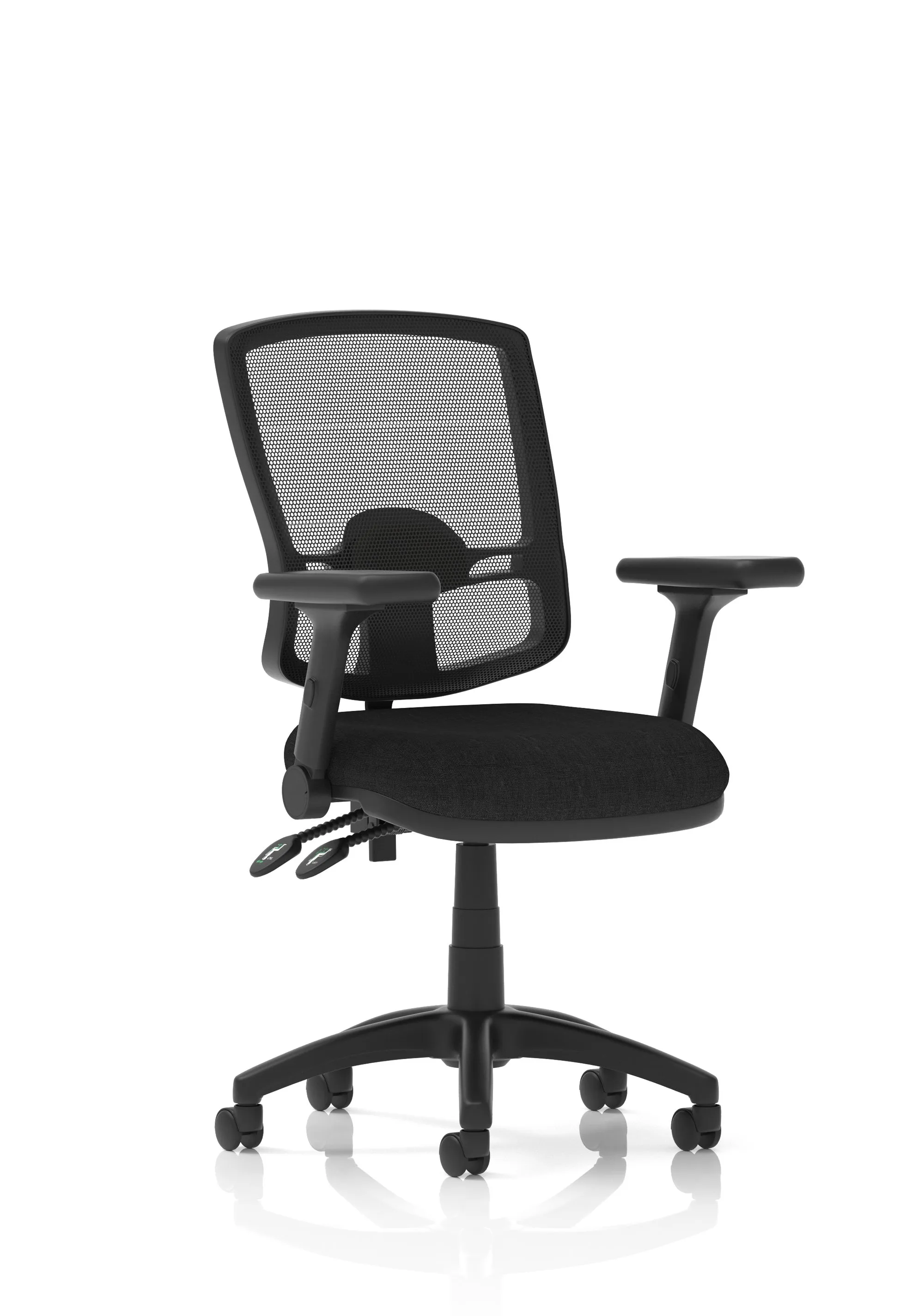 With Height Adjustable And Folding Arms