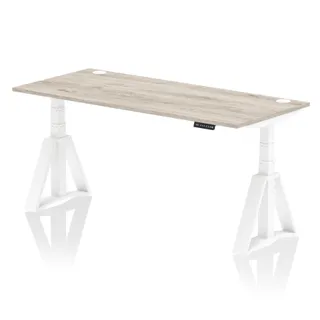 Air Height Adjustable Desk With Cable Ports