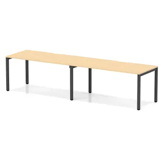 Evolve Plus Single Row Bench Desk - 2 Person