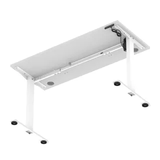 Air Lite Height Adjustable Slimline Desk With Cable Ports