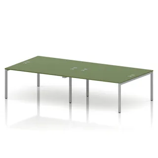 Impulse B2B Bench Desk - 4 Person