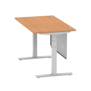 Air Height Adjustable Desk With Cable Ports