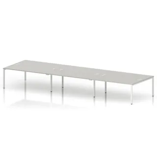Impulse B2B Bench Desk - 6 Person