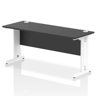 Impulse Slimline Desk Cable Managed Leg