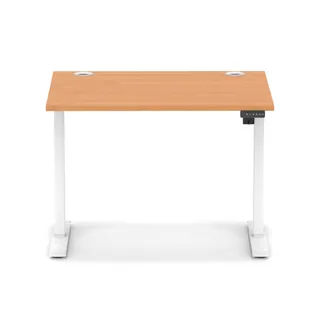 Air Lite Height Adjustable Desk With Cable Ports