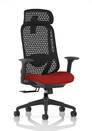 Prism Ergonomic Mesh Back Office Chair with Adjustable Arms