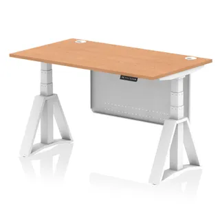 Air Height Adjustable Desk With Cable Ports