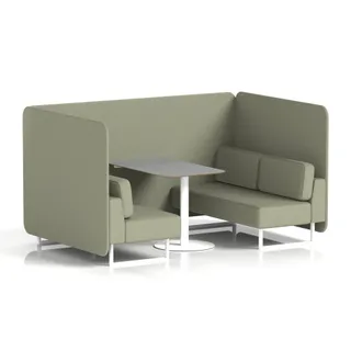 Brixworth Bench Booth in Single Tone