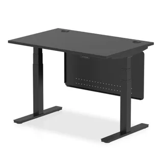 Air Height Adjustable Desk With Cable Ports