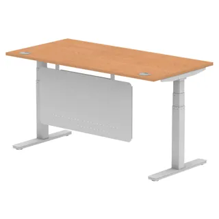 Air Height Adjustable Desk With Cable Ports