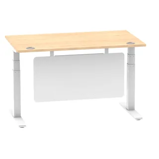 Air Height Adjustable Desk With Cable Ports