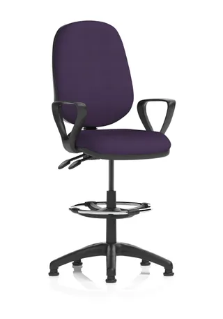Eclipse Plus II Medium Back Task Operator Office Chair