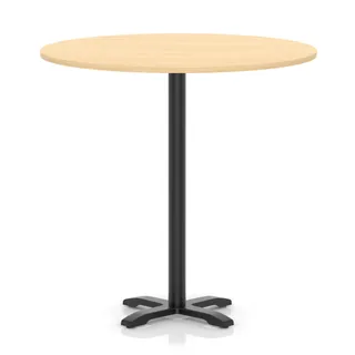 EE - Italia Round Poseur Table With Cross Base