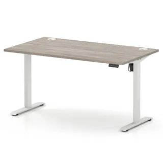 Air Lite Height Adjustable Desk With Cable Ports