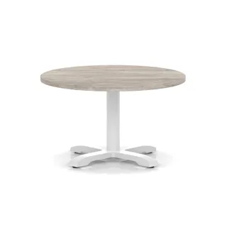 EE - Italia Round Coffee Table With Cross Base