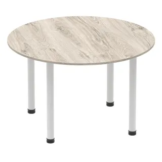 Impulse Round Table With Post Leg