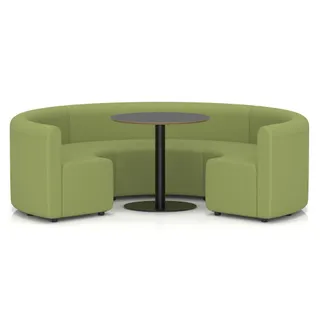 EE - Mawsley Modular Seating Set - Circular Booth