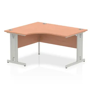 Impulse Crescent Desk Cable Managed Leg