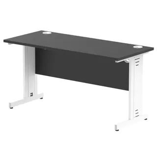 Impulse Slimline Desk Cable Managed Leg
