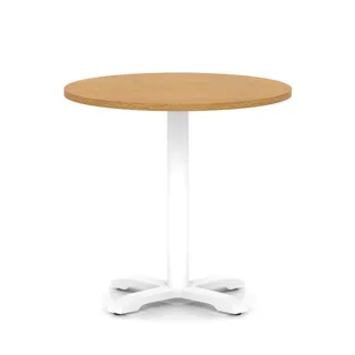 EE - Italia Round Poseur Table With Cross Base
