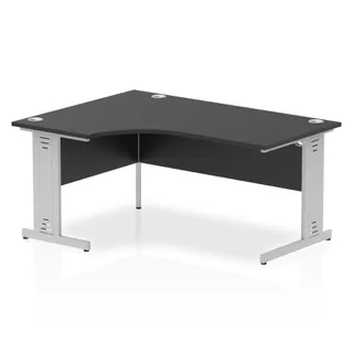 Impulse Crescent Desk Cable Managed Leg