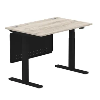 Air Height Adjustable Desk With Cable Ports