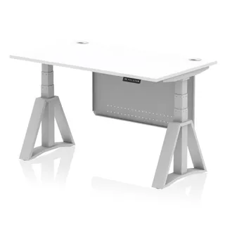 Air Height Adjustable Desk With Cable Ports