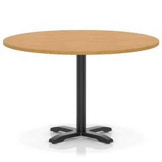 EE - Italia Round Poseur Table With Cross Base