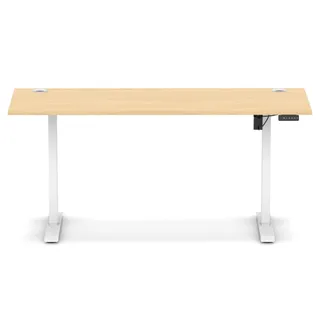 Air Lite Height Adjustable Slimline Desk With Cable Ports