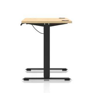 Air Lite Height Adjustable Slimline Desk With Cable Ports