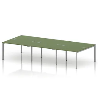 Impulse B2B Bench Desk - 6 Person