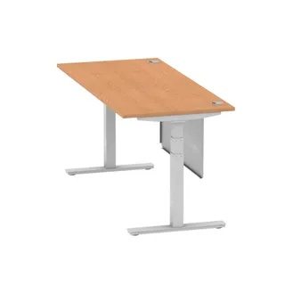 Air Height Adjustable Desk With Cable Ports