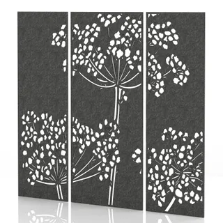 Sch! Acoustic Wall and Hanging Screens (3 Panels)
