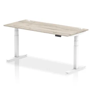 Air Height Adjustable Desk With Cable Ports