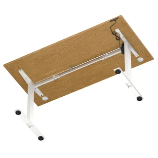 Air Lite Height Adjustable Desk With Cable Ports
