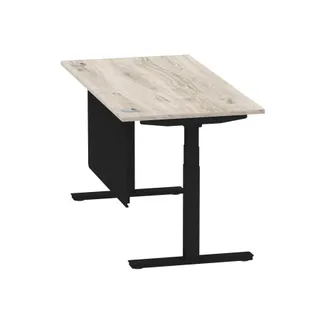 Air Height Adjustable Desk With Cable Ports