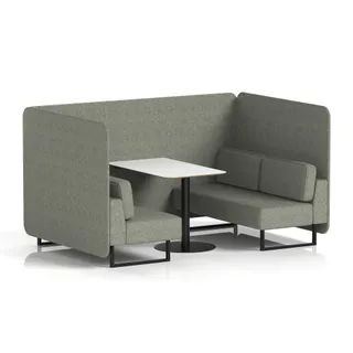 Brixworth Bench Booth in Single Tone