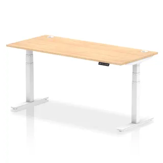EE - Air Height Adjustable Desk With Cable Ports