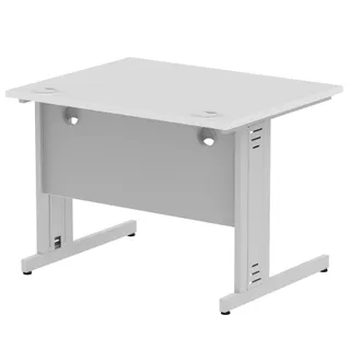 Impulse Straight Desk Cable Managed Leg