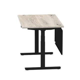 Air Height Adjustable Desk With Cable Ports