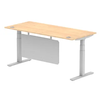 Air Height Adjustable Desk With Cable Ports