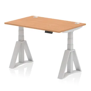 Air Height Adjustable Desk With Cable Ports
