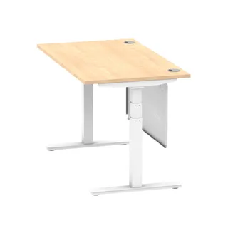Air Height Adjustable Desk With Cable Ports