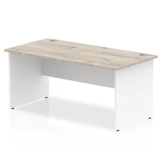 OE - Impulse Straight Desk Panel End Leg Two Tone