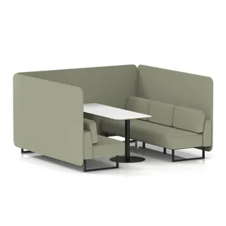 Brixworth Bench Booth in Single Tone