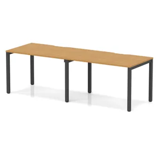 Evolve Plus Single Row Bench Desk - 2 Person