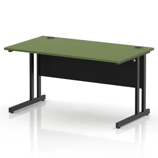 Impulse Straight Desk Cantilever Leg